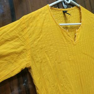 Yellow Short Kurta💛