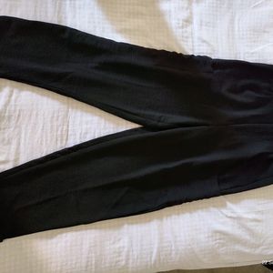 Black Cargo Type Pants