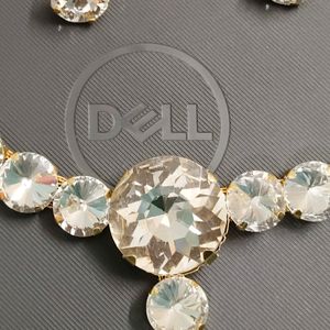 White Korean Necklace Set