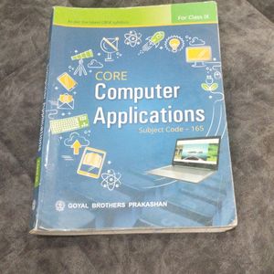 Class 9 Computer Application Book