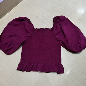 Puff Sleeves Top