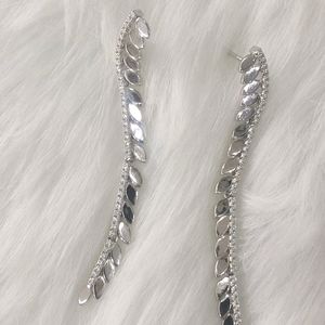 92.5 Sterling Silver Heavy Earings