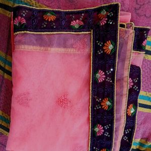 Women Sequin Purple Lahnga Choli