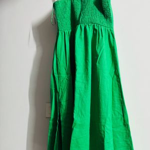 Zudio Green Midi Dress