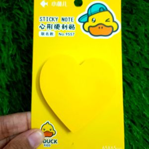 💛 Sticky Notes Heart Shape 💛