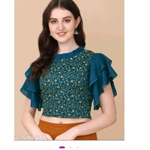 🆕 Crop Top For Lehenga And Jeans