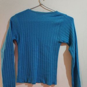 Light Blue Sweater For Girls