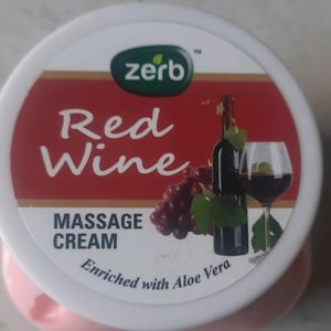 Zerb Red Wine Massage Cream