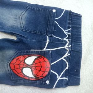 Blue Spiderman Jean