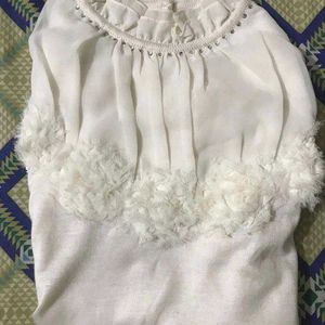 Light Winter Top Off White