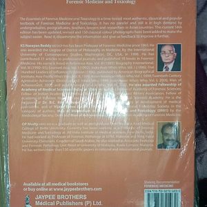 Narayan Reddy 34 Th Edition Forensic Medicine