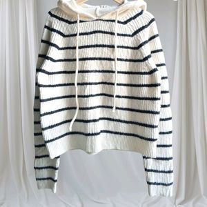 Striped Hooded Sweater