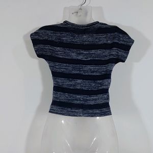 Navy Blue Knitted Top (Women's)