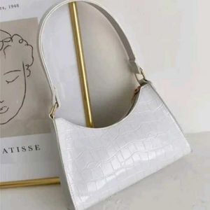 White Korean Shoulder Bag