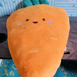 Large Carrot Pillow Plushie