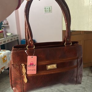 Hand Bag With 3 Compartments