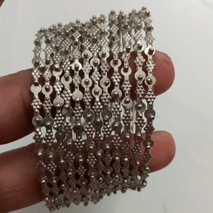 Silver Bangles...