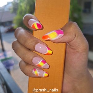 Luxurious Handmade Press On Nails Set(025)