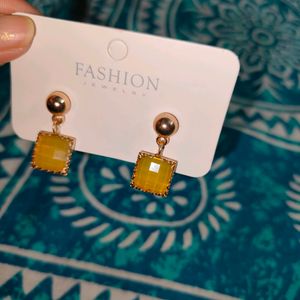 Yellow 💛 Earrings