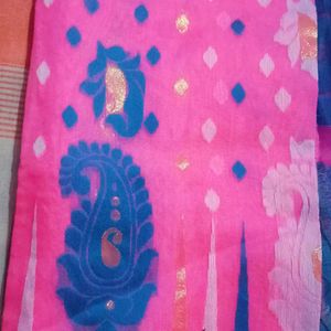 COTTON JAMDANI SAREE