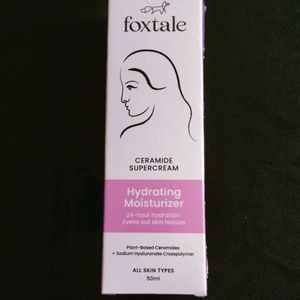 Foxtale Ceramide Hydrated Face Moisturizer 🧴💕