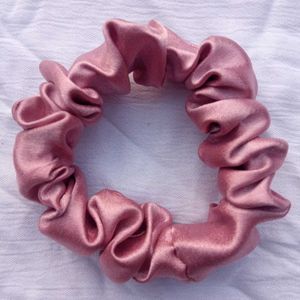 Hair Satin Scrunchies Rubber Band Small Size