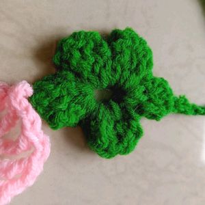 FLOWER CROCHET BANDANA