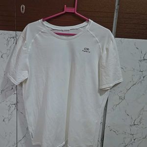 Men's T-shirt 👕 White Color (Decathlon)