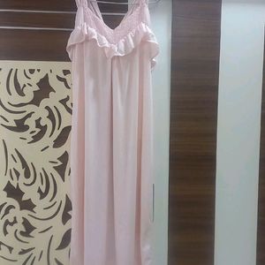 Sale Today Pink 2 Pcs NightGown
