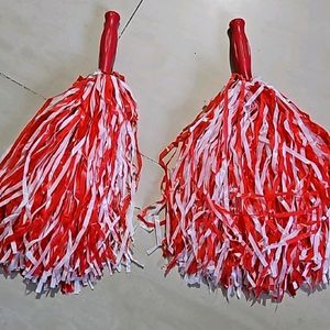 Red And White POM-POM for Kids