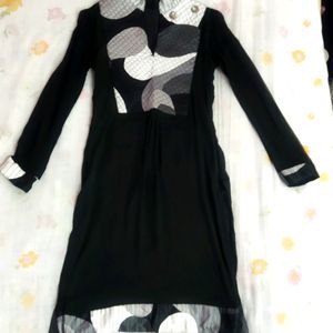 Black kurta top