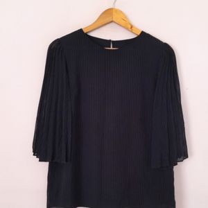 Dark Navy Style Top