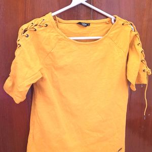 Cute Mustard Yellow Top