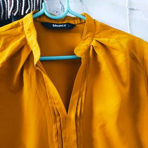 Formal Mustard Top...!!!