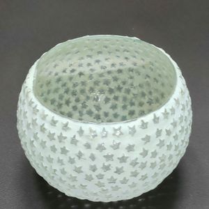 Star Design Mosaic Glass Tealight Holder