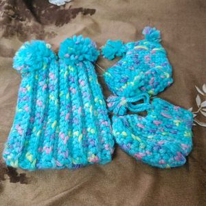 New Magic Needles Cap With Booties.