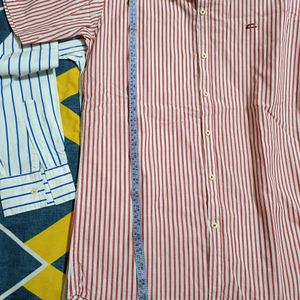 Red And White Lines Shirt