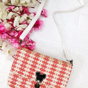 Korean Influenced Box Sling Bag