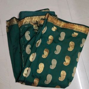 Green Colour Pattu Saree