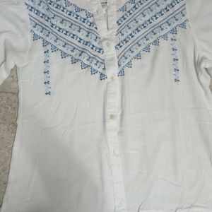 White New Shirt