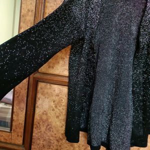 Shimmery Partywear Jacket style shrug