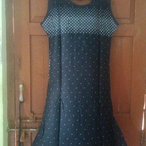 Dark Navy Blue Kurti