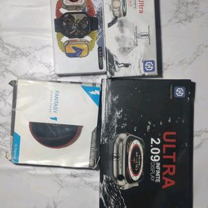 3pc Of Ultra Watch With Free Wireless Charger