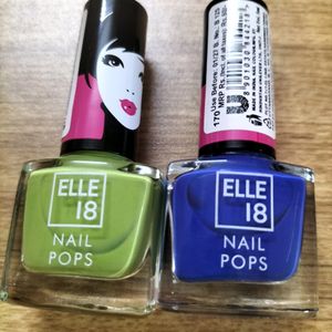 Elle 18 Nail Polish Combo Of 2 In Shade 131 & 170