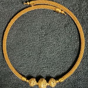 Golden Oxidized Choker Necklace