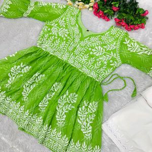 Summer Type Kurti Plazo Set