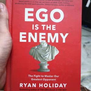 Hardcover Ego Is The Enemy Book