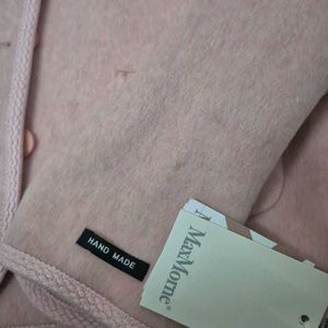 Hand Made Pink Winter Coat