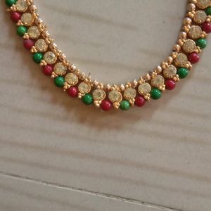 Green Beads Chain