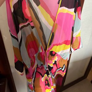 Plus Size Chiffon Swim Cover Up / Shrug - Not Worn